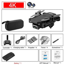 Load image into Gallery viewer, SHAREFUNBAY T1 drone 4k HD wide angle camera 1080P WiFi fpv drone dual camera height keeping drone with camera rc quadcopter