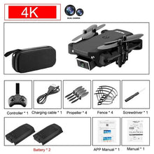 Load image into Gallery viewer, SHAREFUNBAY T1 drone 4k HD wide angle camera 1080P WiFi fpv drone dual camera height keeping drone with camera rc quadcopter