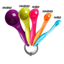 Load image into Gallery viewer, 10pcs Measuring Cups And Measuring Spoon Scoop Silicone Handle Baking Gedgets Kitchen Measuring Tool
